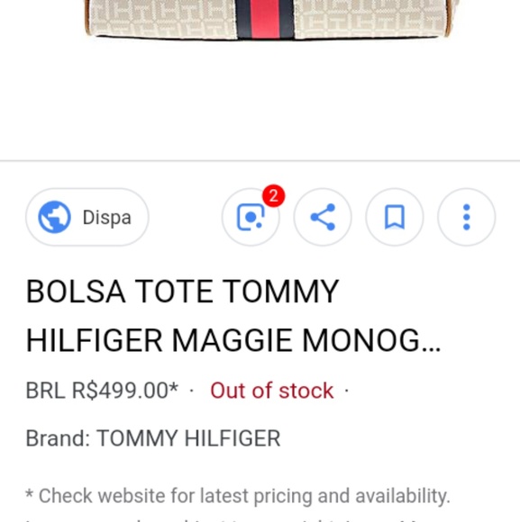 Bolsa tote tommy hilfiger maggie